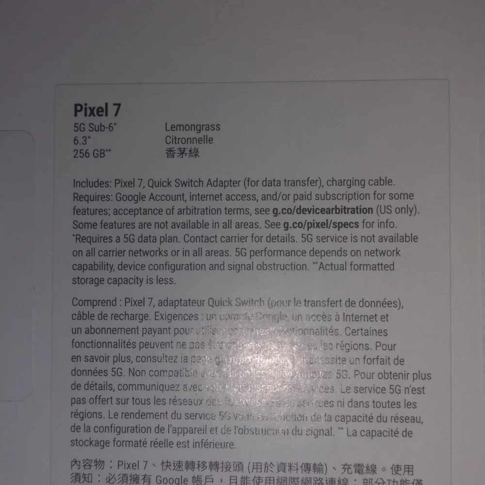 Google Pixel 7